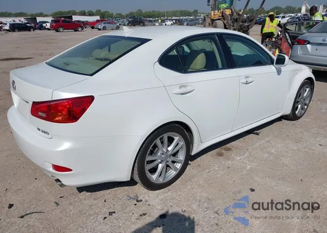2007 Lexus Is 250 from USA, damaged, VIN JTHBK262872055008